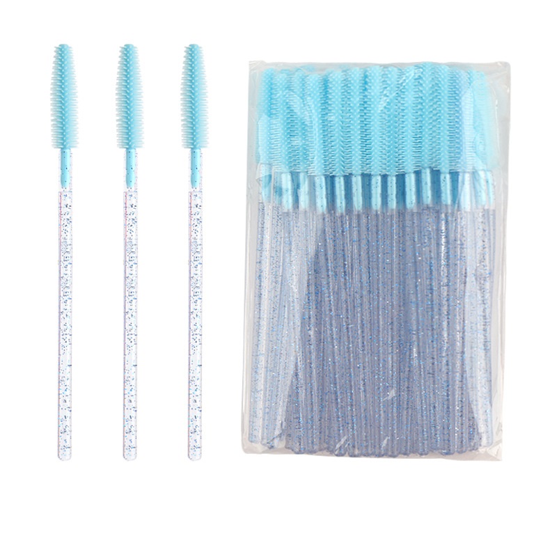Wholesale Silicone Mascara Wands Disposable Eyelash Lash Brush Spoolies Lash Extensions Eyelash Lash Spoolie Mascara Wand Brush
