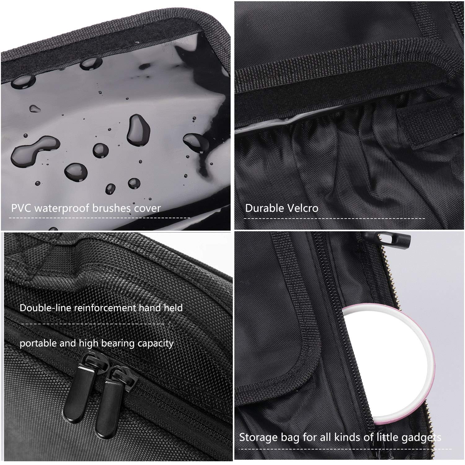 Wholesale Portable Travel Cosmetic Organizer Case Makeup Cosmetic Case Large Capacity Cosmetic Bag
