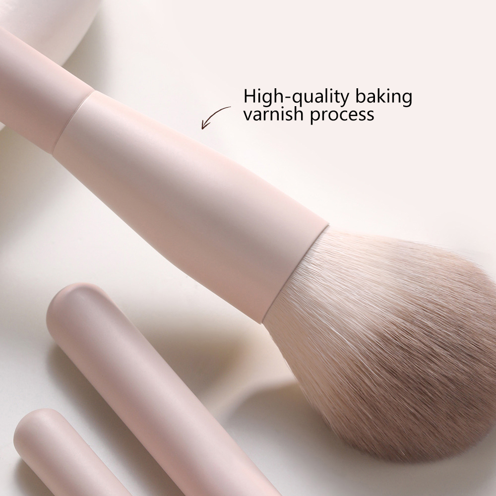 13-piece Beginner Eco-friendly Makeup Brush Set-Luxurious pink Custom-made Private Brand Travel-Friendly Makeup Brushes Storage