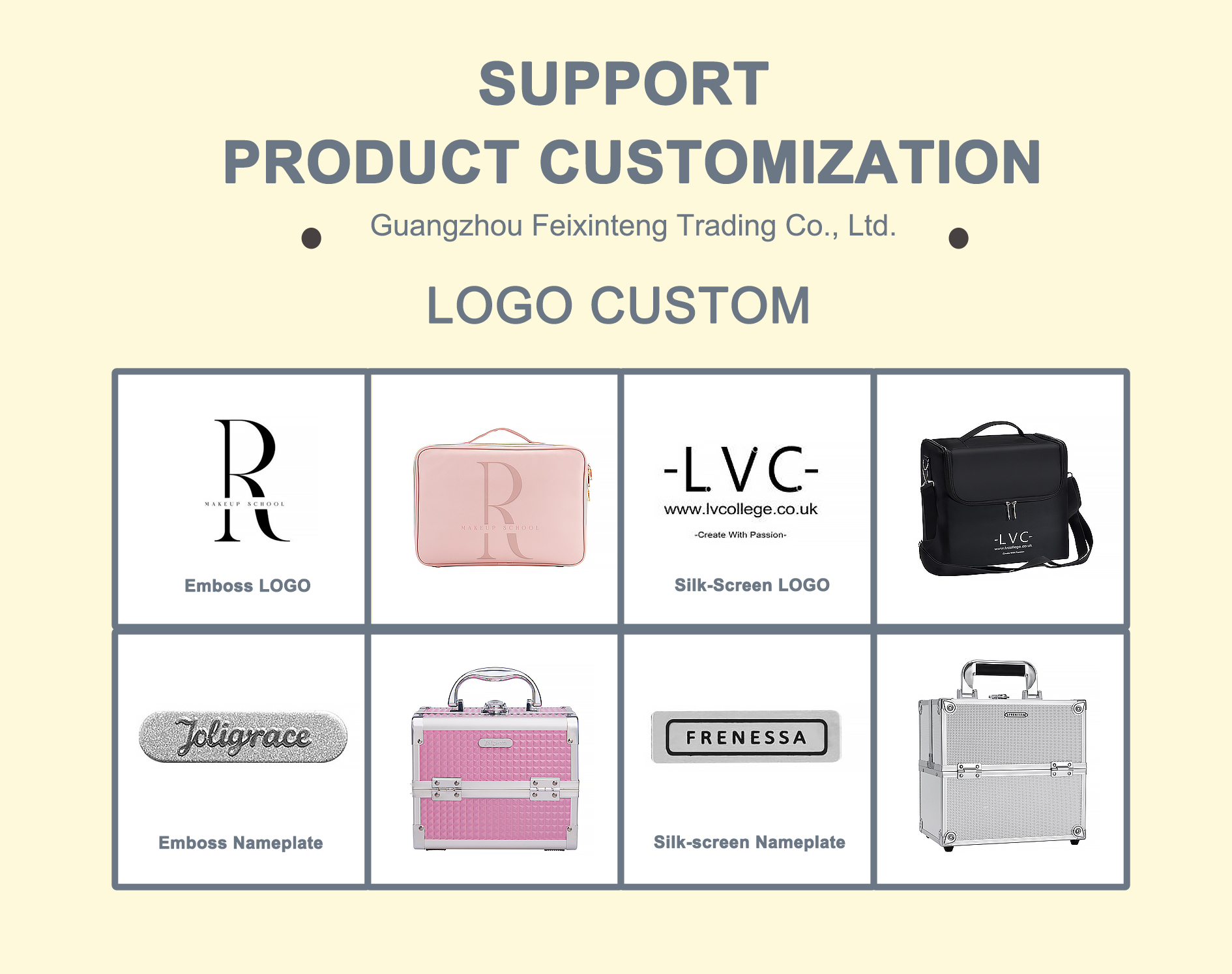 Cosmetic Train Case Feature 10