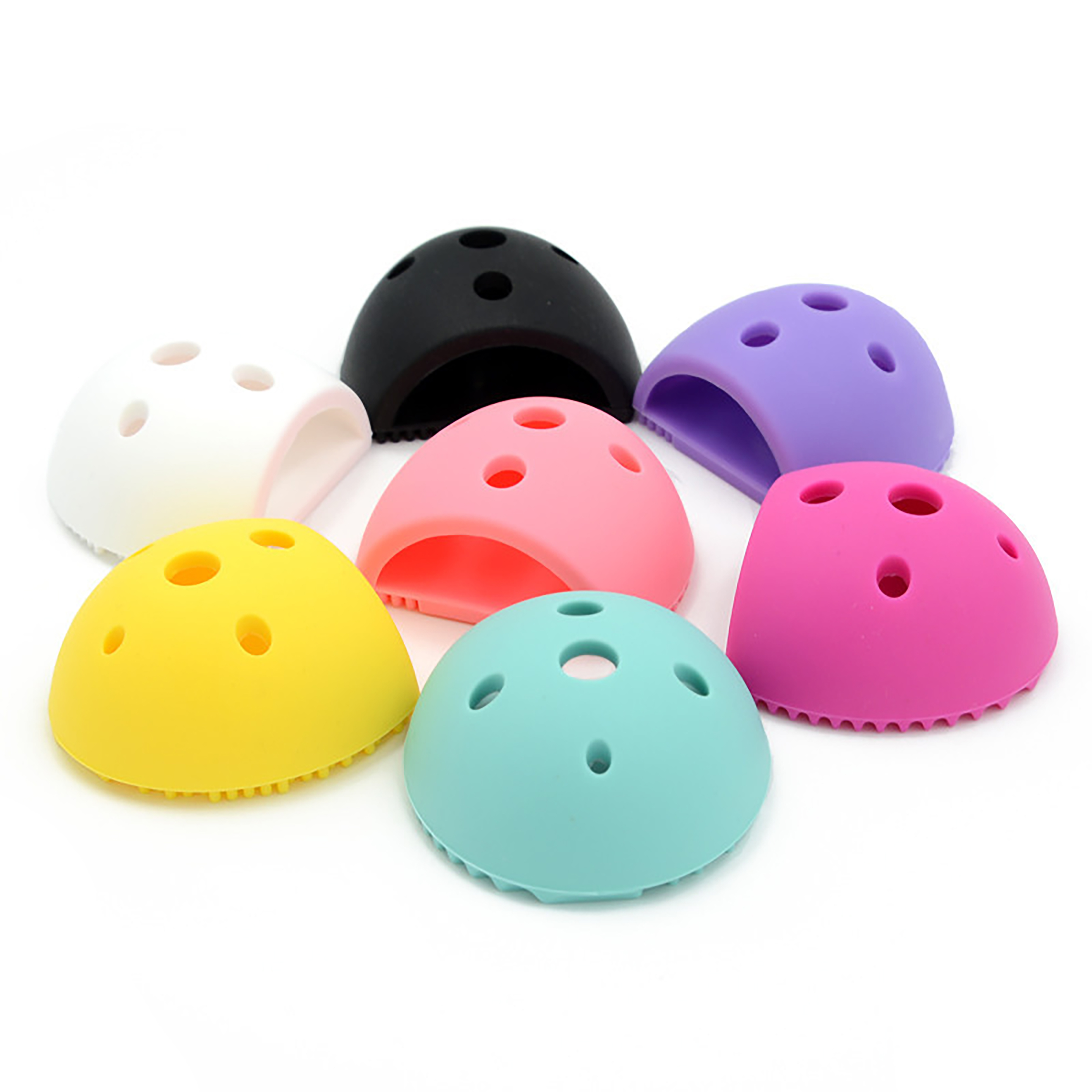 DailyQueen Colorful Silicone Cleaning Pad Mat Makeup Tools Cleaner Brush Cleaner