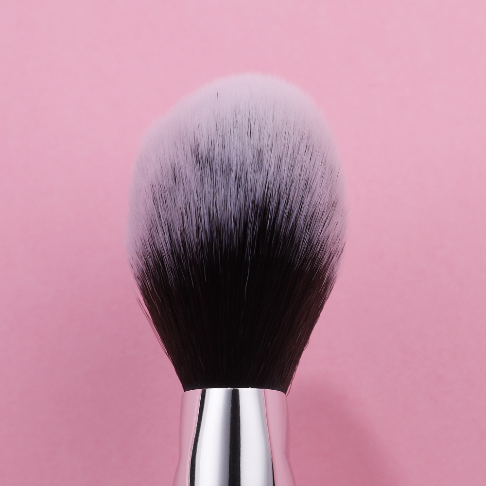 Hot Selling Single Cosmetic Setting Powder Brush Super Soft Large Fluffy Hairs Vegan Loose Powder Brush Bulk Stock