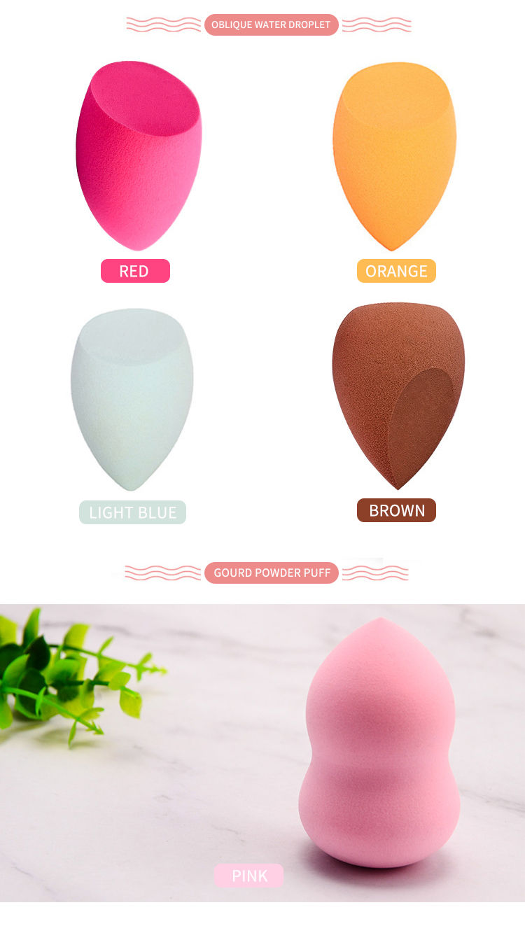 Latex Free Makeup Blender Sponge Detail 7