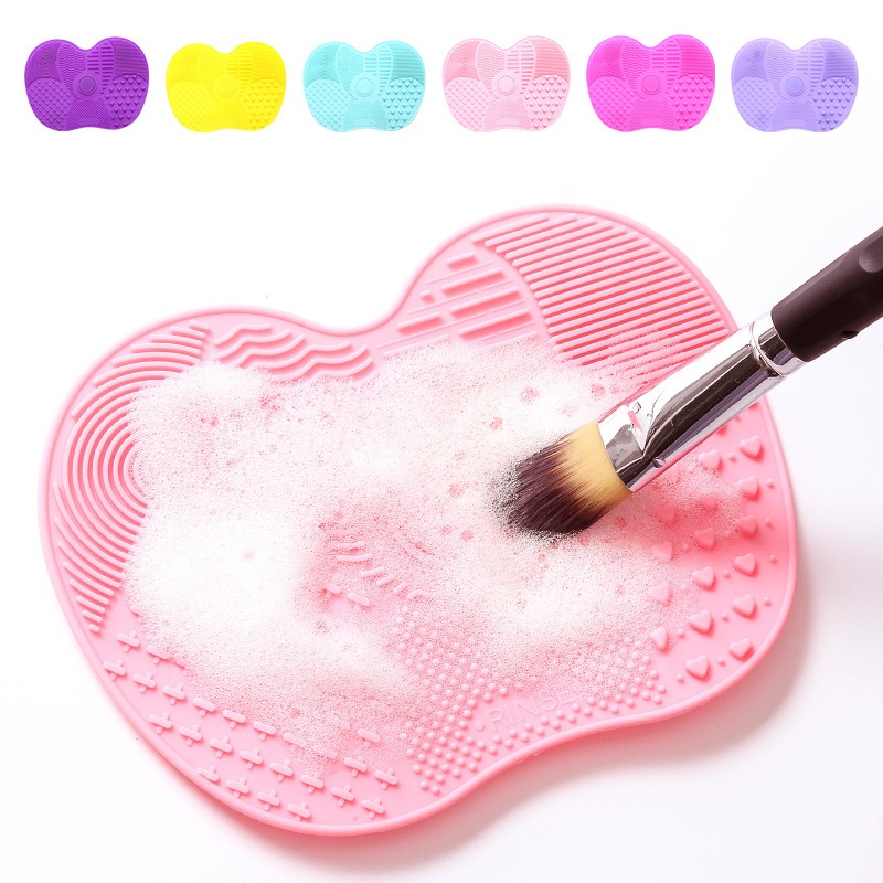 High Quality Portable Silicone Makeup Brush Cleaner Mat Product Show 1