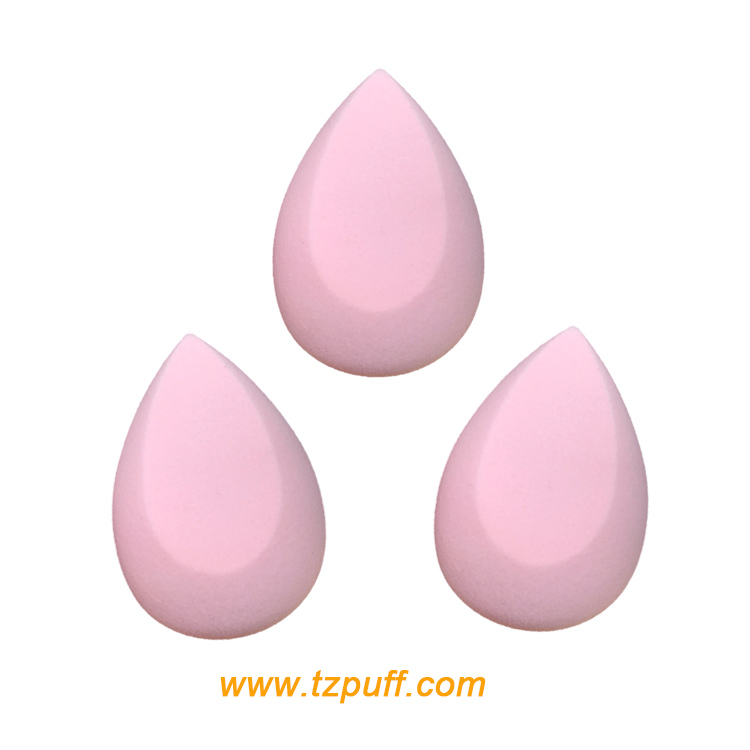 MOQ 100pcs Free Cost Custom Logo Latex-free Cosmetic Makeup Sponge Blender 50% Bigger Wet Washable Multi-color Options