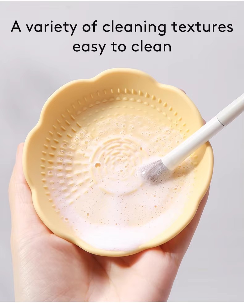 Silicone Makeup Brush Cleaner Mat Cushion Pad