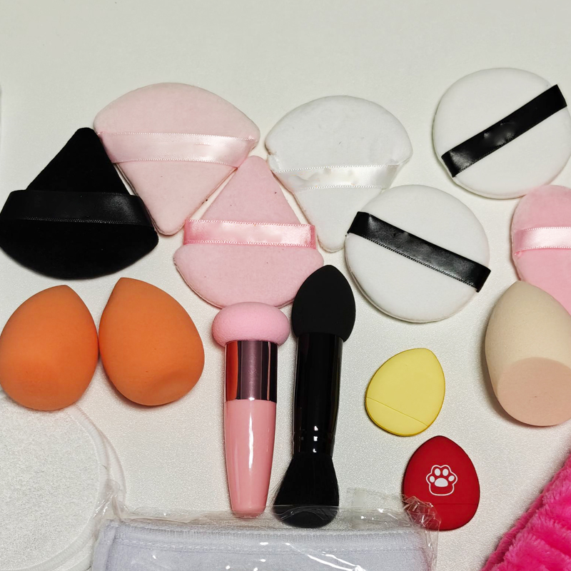 Powder puff shapes