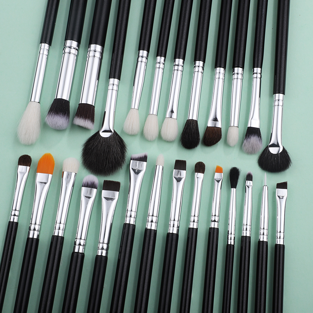 40pcs Face Eye Makeup Brush Set Complete Function Professional for Powder Blush Eye Shadow Blending for Daily Makeup