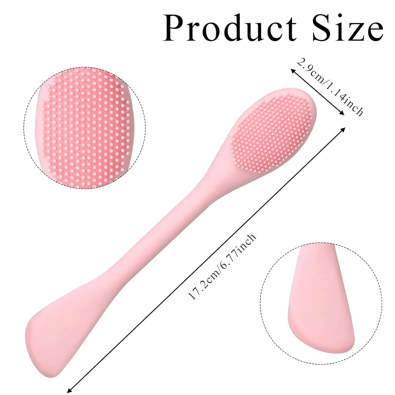 New Facial Makeup Beauty Tool Mask Applicator Soft Brush Silicone Beauty Makeup Brush Facial Care
