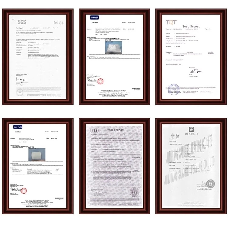 Compliance Certificates Document
