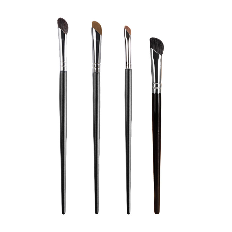Natrual Hair Sickle Nose Shadow Brush Wool Slant Head Sickle Makeup Brush Animal Hair Eyeliner Brush