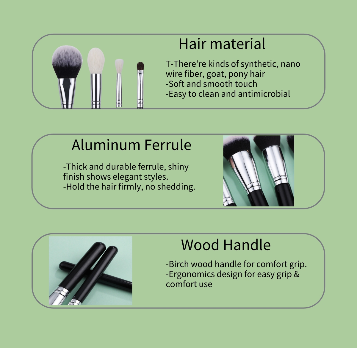 Makeup Brush Set View 2