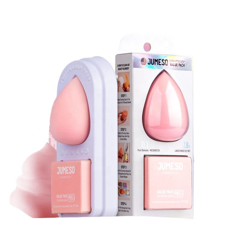 Premium Customized OwnBrand LatexFree Portable Beauty Egg Makeup Sponge MultiColor Blender
