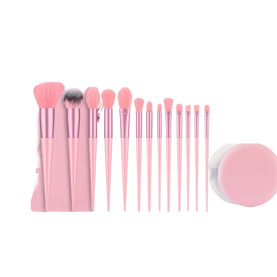 Soft Nylon Bristles Makeup Brush Set