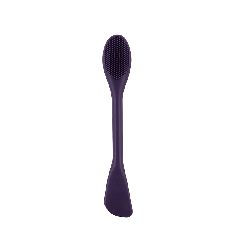 Silicone Facial Mask Applicator Face Masks Skincare Brush Facial Scrubber Double-Head Lotion Spatula Scoop for Makeup Foundation