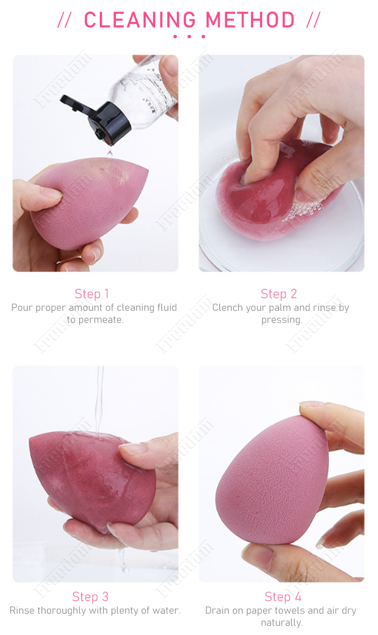 Makeup Sponge Cleaning Method