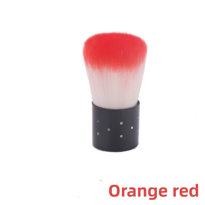 Hot Sale Nail Art Tool Dust Brushes Colorful Portable Soft Nail Brush Cleaner Blush Powder Brushes
