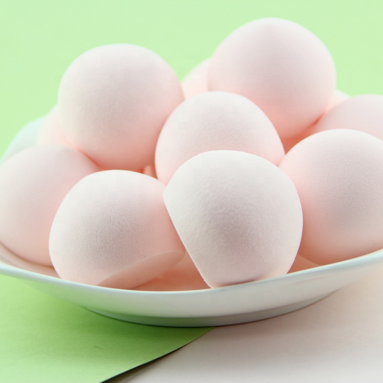 New Design Latex Free Peach Shape Make Up Blending Sponge Beauty Powder Puffs Milk Cream Powder Makeup Sponge For Foundation