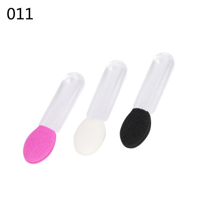 Double Sided Applicator Free Sample Cosmetic Mini Makeup End Silicone Eyeshadow Brush