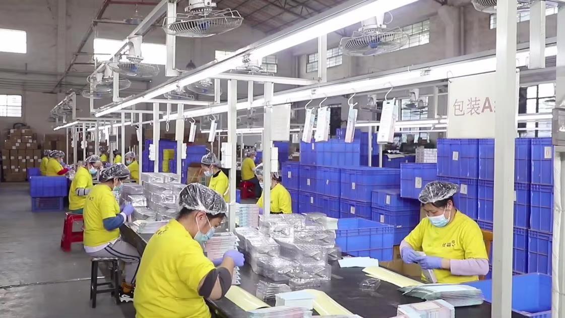 Hotty Beauty cosmetic brush production line quality assurance