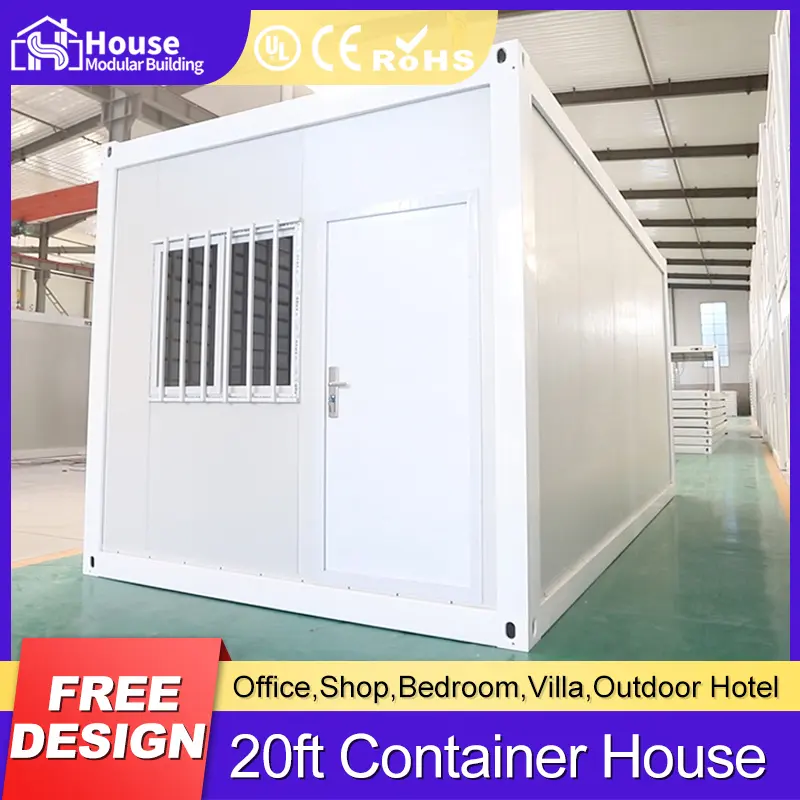 Custom 20-Foot Wide-Configuration Container Home Company, Distributor