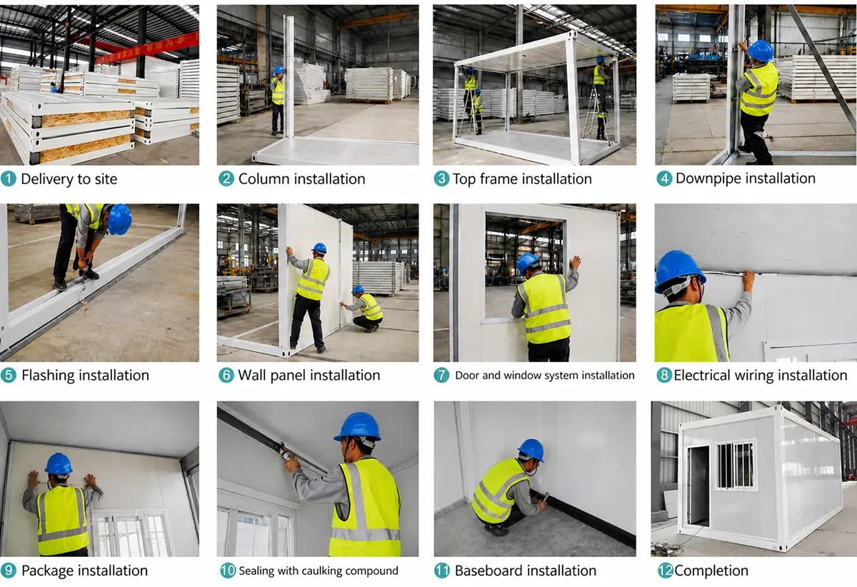 Installation guide steps
