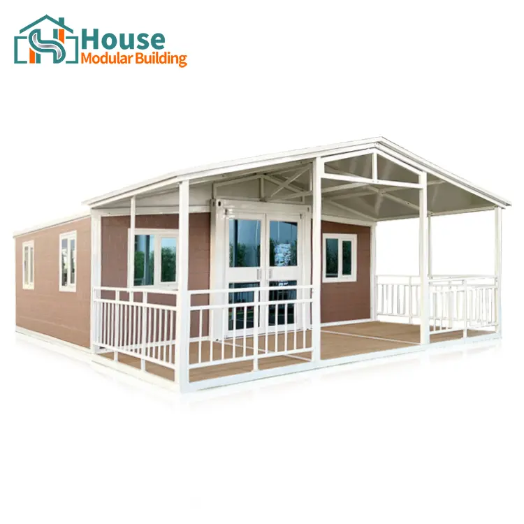 Wholesale Expandable container house with 2-bedroom-1-living-room layout and leisure area Company, Distributor