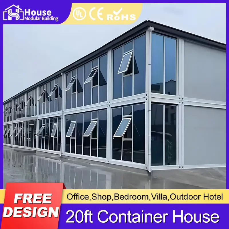 Custom Luxury Double-Story Container Office Complex Factory, Companies