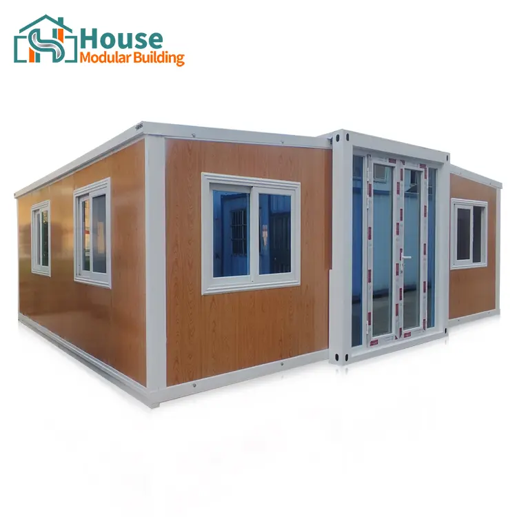 Wholesale 20ft Expandable Container House - White Wood Grain Finish Suppliers, Companies