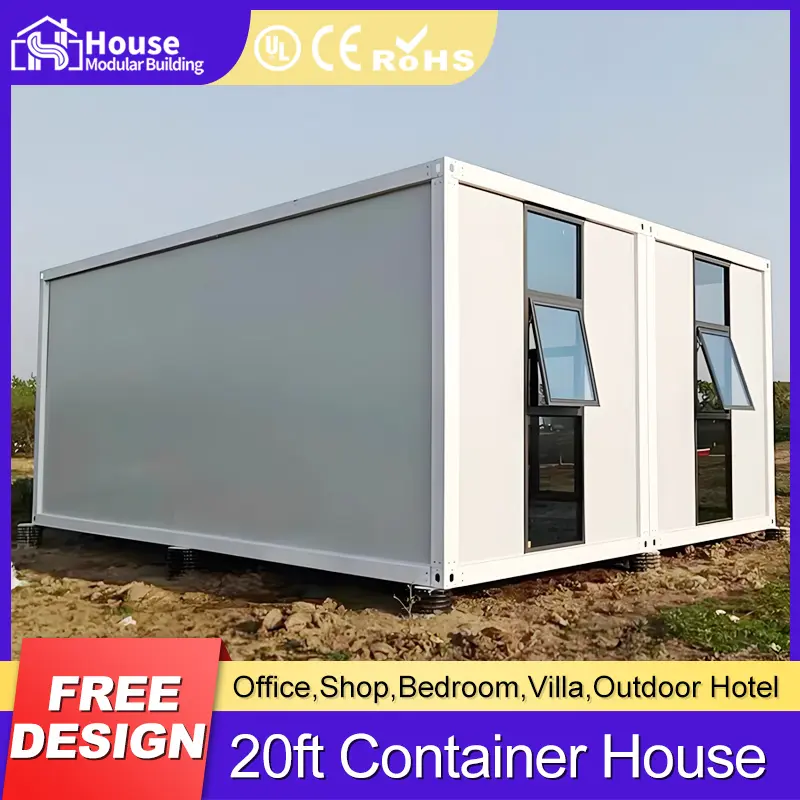 Custom 40ft Quick-Assemble Container Sunroom | Prefab Glass House Solution Supplier, Company