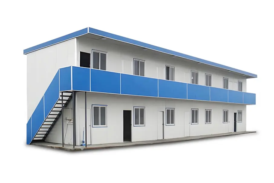 Wholesale HOUSE Luxury Modular Prefabricated Steel House with Canopy Manufacturers, Company