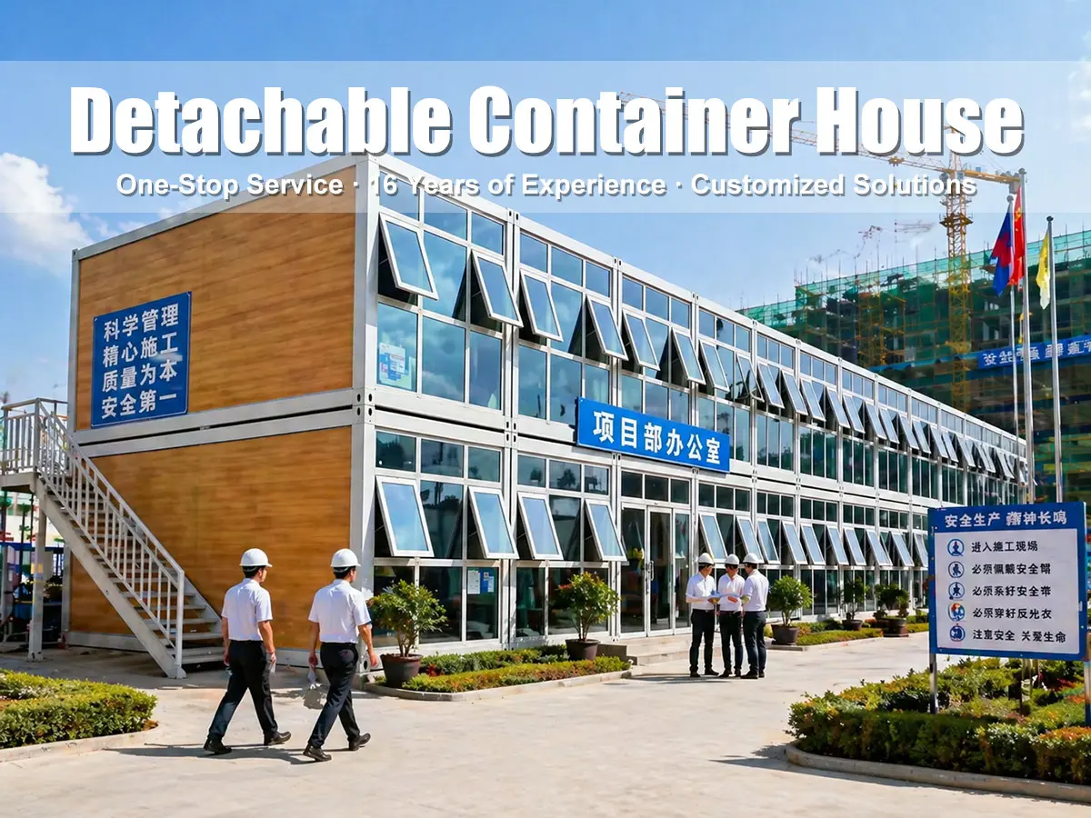 Prefabricated modular container house