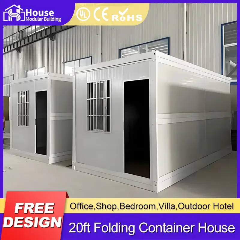 Custom 20ft  Foldable Thin Packed Container House Factories, Company