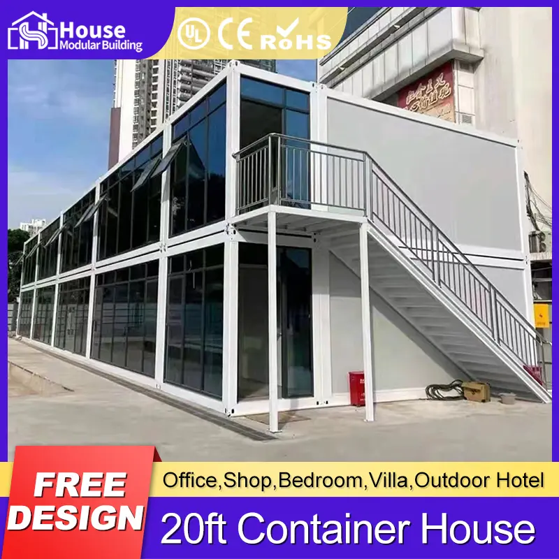OEM 20ft Two-Story Container House with Glass Curtain Wall Suppliers, Company