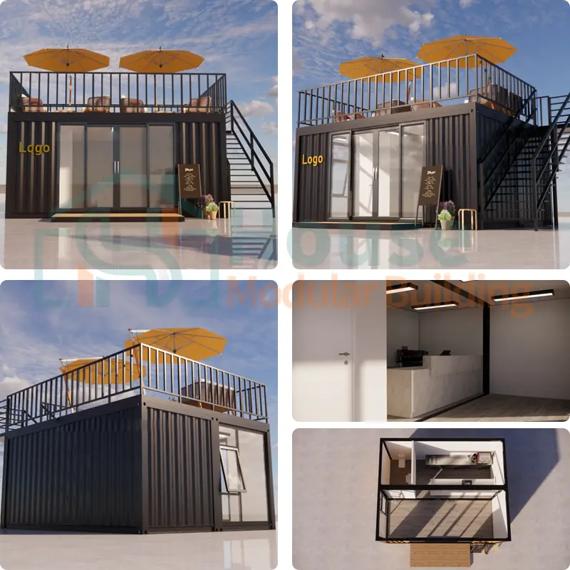 Wholesale Two Storey Coffee Container Shop Factories, Companies
