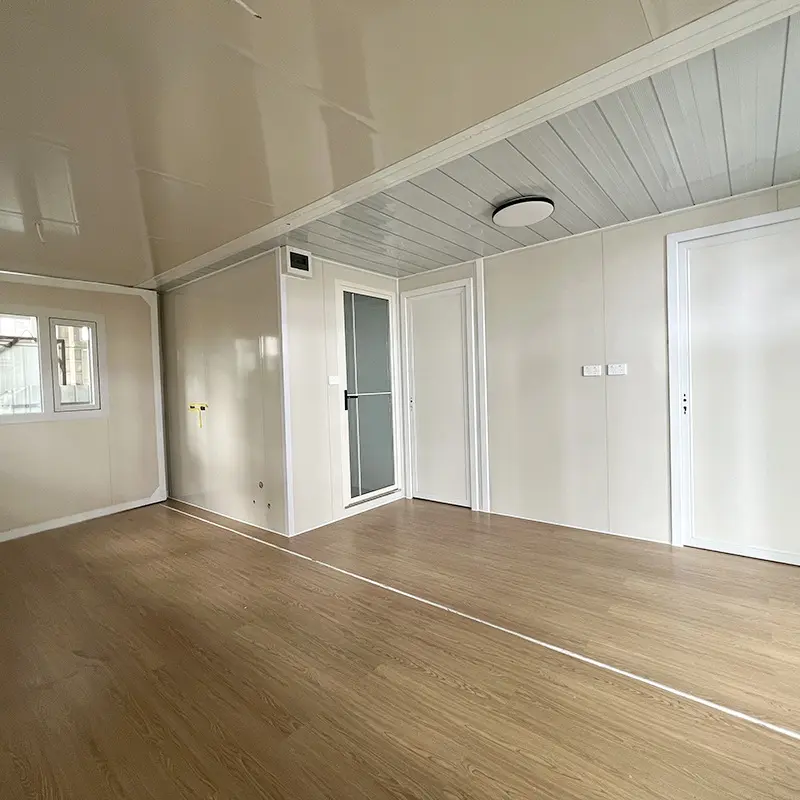 OEM Prefab 20ft Expandable Container - Elegant White Woodgrain Design Manufacturer, Manufacturers