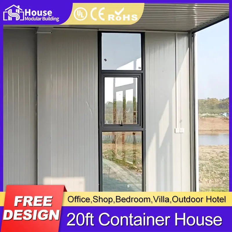 Custom 40ft Quick-Assemble Container Sunroom | Prefab Glass House Solution Supplier, Company