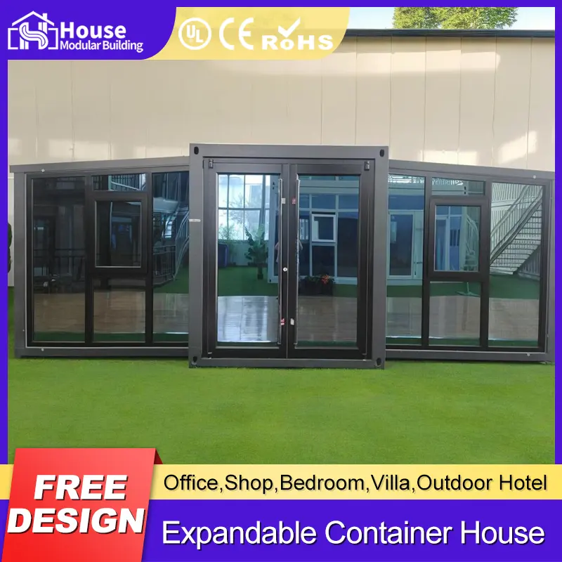 Wholesale Prefab 20ft Expandable Container - Brick-Finish Exterior & Modern Design Supplier, Company