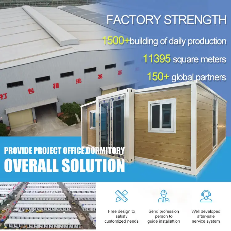 Prefab Expandable Folding Container House Detail 1