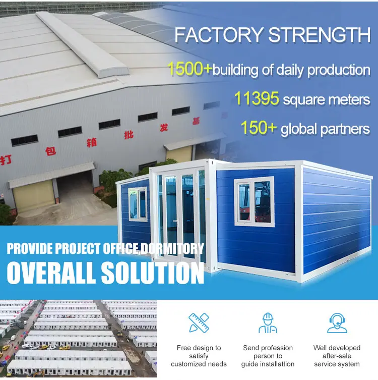 Prefab Expandable Folding Container House Overview