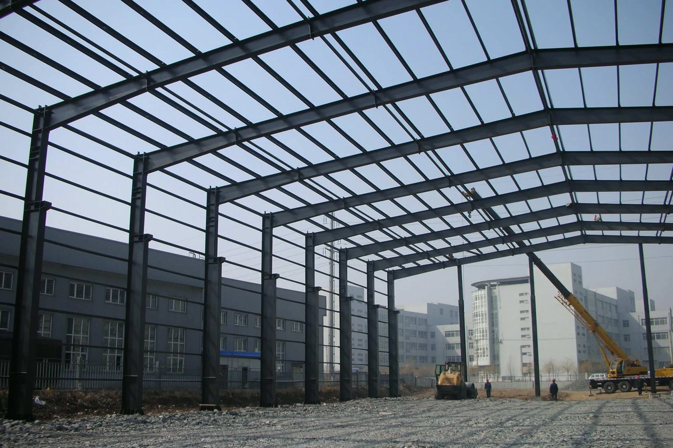 Custom HOUSE Prefabricated Assemble Steel Structure Building Warehouse Factory, Distributor