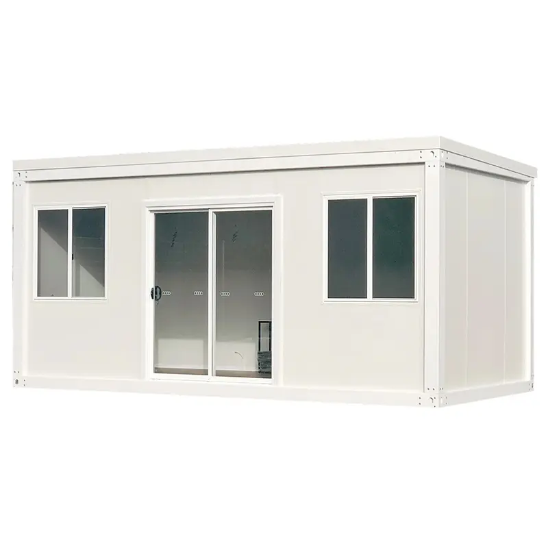 Custom HOUSE Flat pack container house 20ft prefab tiny house barber shop Suppliers, Factory