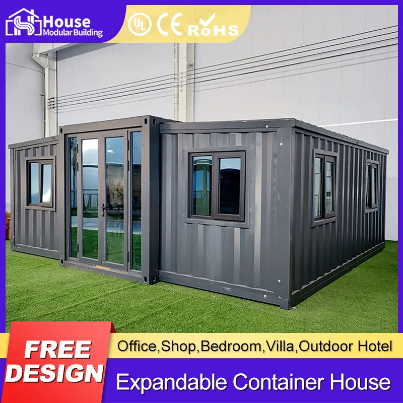 Wholesale 20ft Expandable Container House - Corrugated Steel Wall Design & Space Expansion System Supplier, Companies