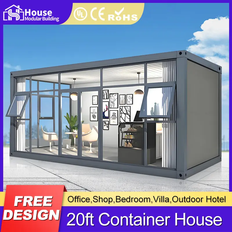 OEM uxury 20ft Container Convenience Store Kiosk Suppliers, Factories