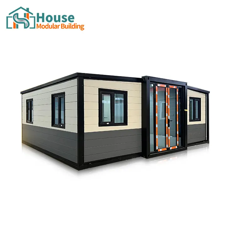 Wholesale 20ft Expandable Container House - Two-Tone Wall Panels with Spacious Interior Factory, Company