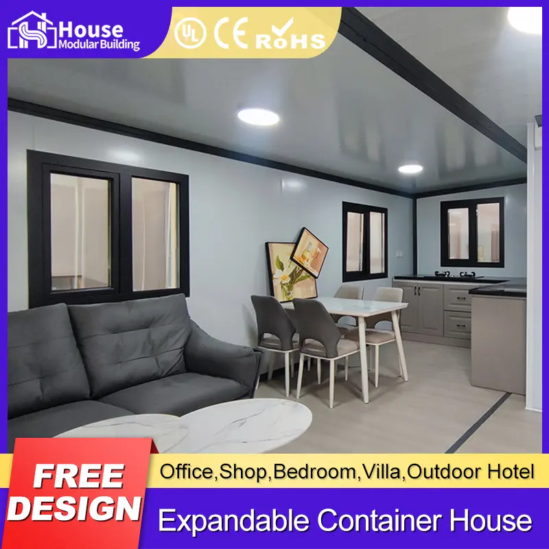 Wholesale 20ft Expandable Container House - Corrugated Steel Wall Design & Space Expansion System Supplier, Companies