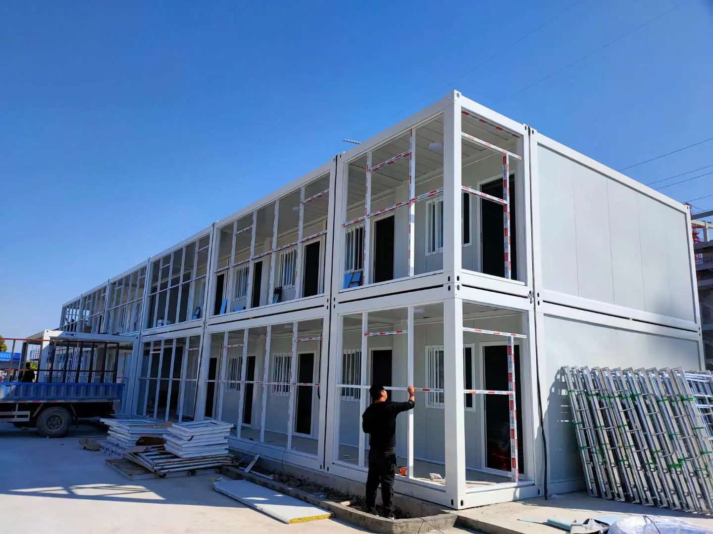 OEM 20FT Module Flat Packed Container House Supplier, Company