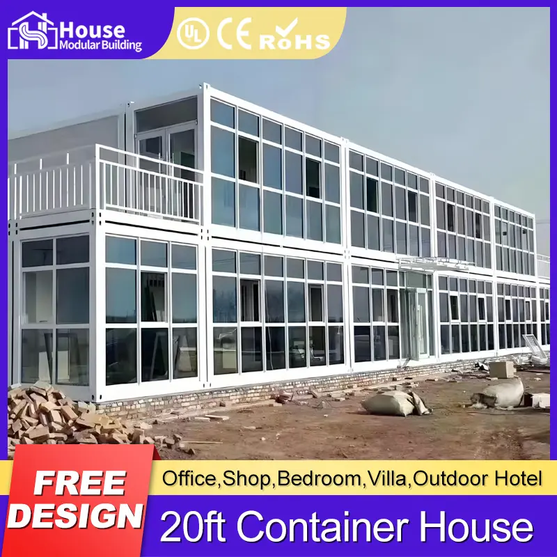 Custom Two-Story Luxury Office Container with Lounge Area Manufacturer, Suppliers