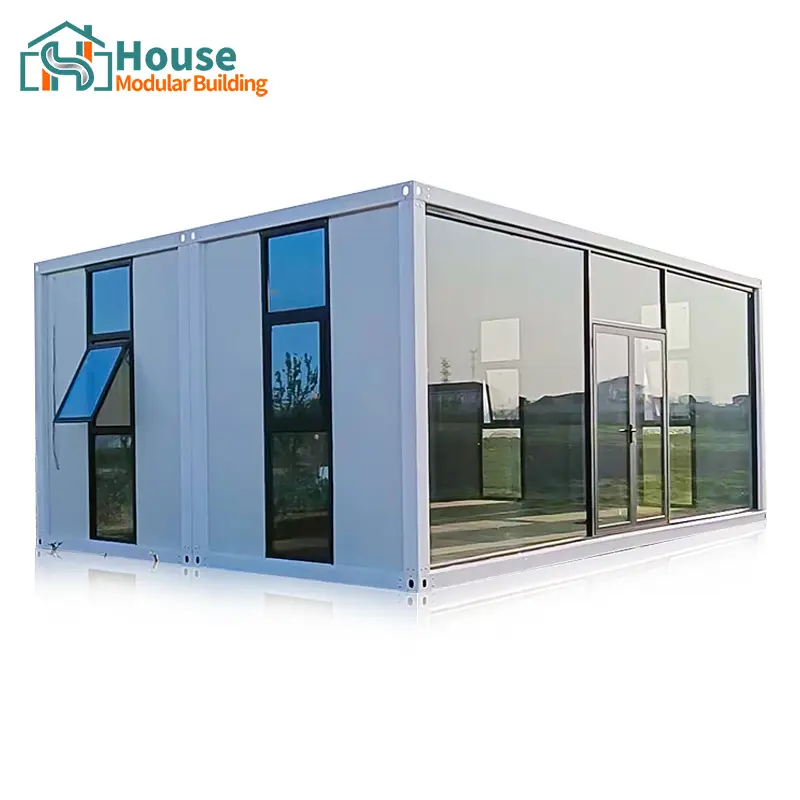 Custom 40ft Quick-Assemble Container Sunroom | Prefab Glass House Solution Supplier, Company