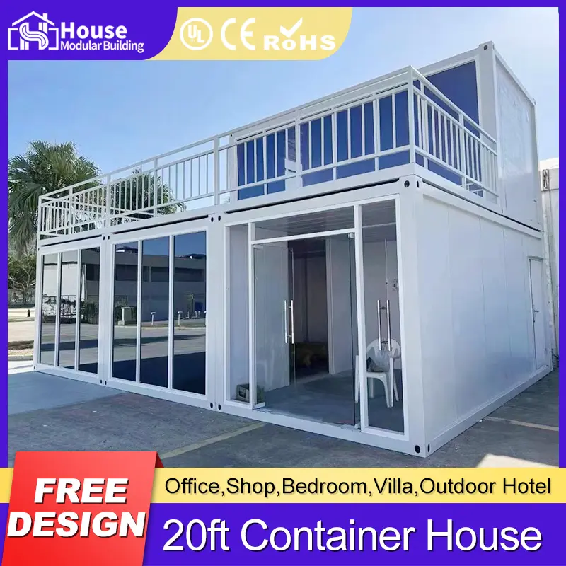 Wholesale Simplified Double-Story Container Workspace with Deck Manufacturers, Supplier